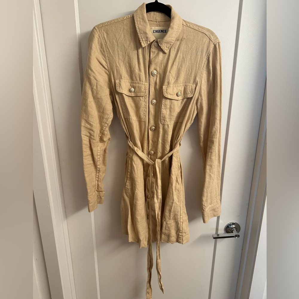 L'agence linen dress